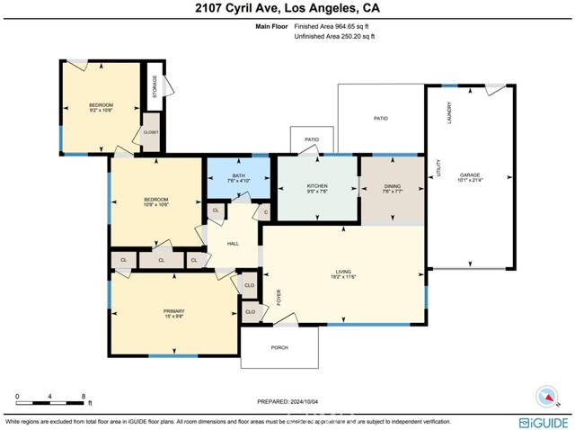 Detail Gallery Image 28 of 28 For 2107 Cyril Ave, Los Angeles,  CA 90032 - 3 Beds | 1 Baths
