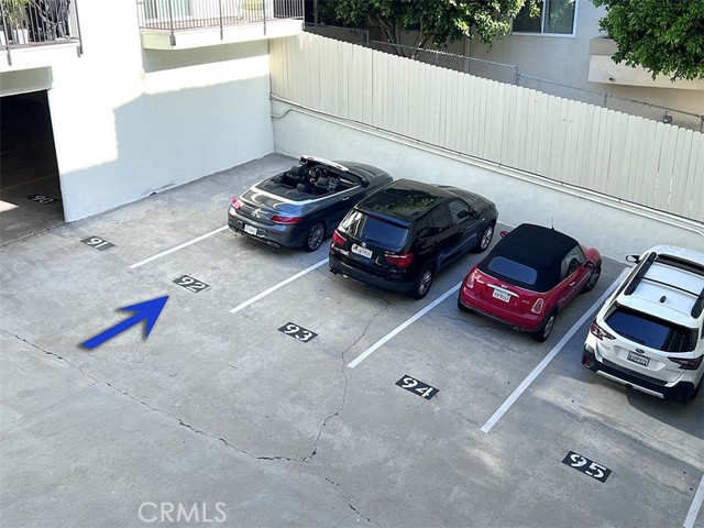 Assigned parking space