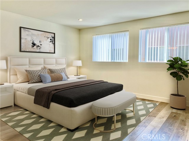 Detail Gallery Image 5 of 37 For 7327 Kester Ave #2,  Van Nuys,  CA 91405 - 3 Beds | 3/1 Baths