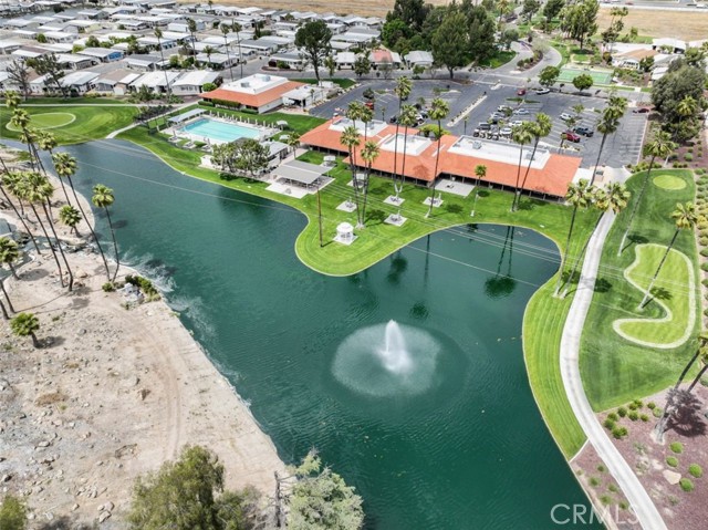 Community lake and clubhouse facilities