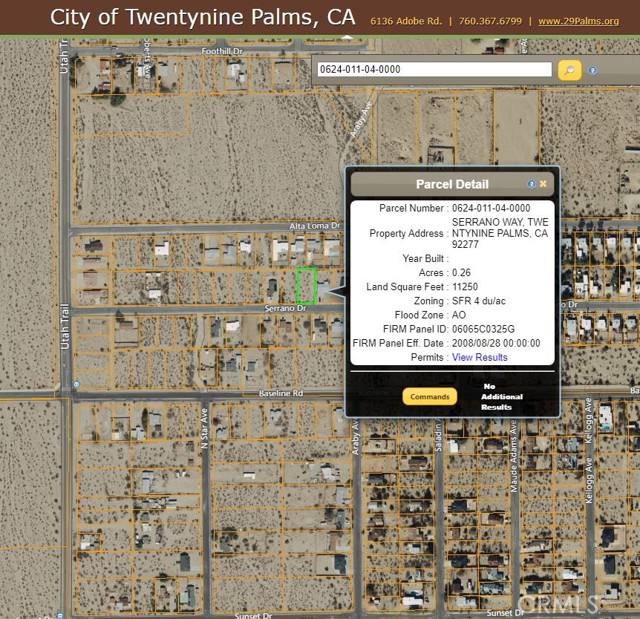1104 Serrano, Twentynine Palms, CA, 92277 1104 Serrano, Twentynine Palms, CA, 92277
