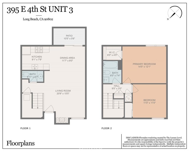 Detail Gallery Image 39 of 41 For 395 E 4th St #3,  Long Beach,  CA 90802 - 2 Beds | 2 Baths