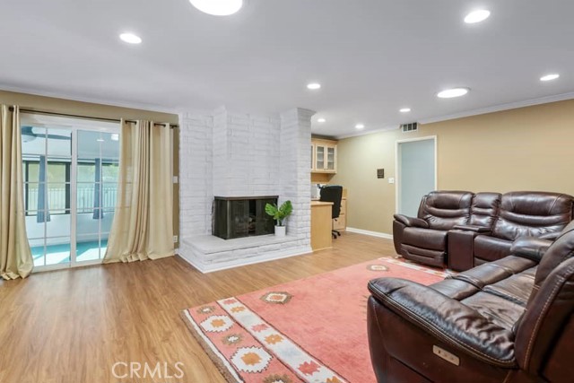 Fireplace In The Family Room