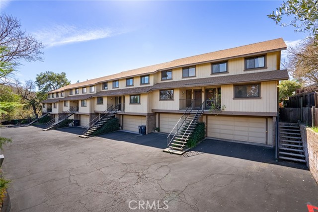 As you drive up the long drive, unit D is in a small complex tucked behind a neighborhood of homes. It features 1685 sf, 3 bedrooms, 2 bathrooms plus a loft.