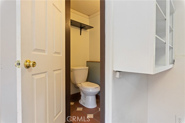 Small lavatory in the retail building