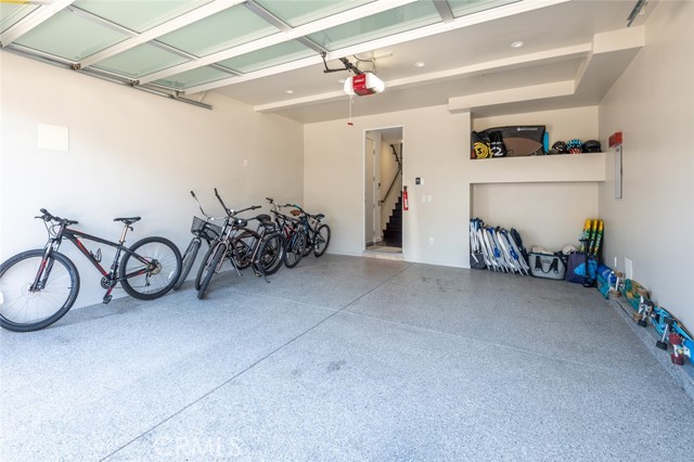 Garage with extra storage