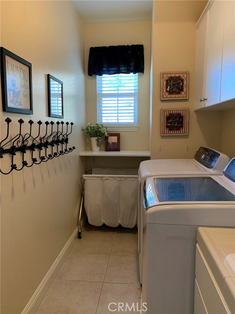 Upstairs laundry room