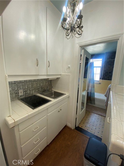 Kitchenette.