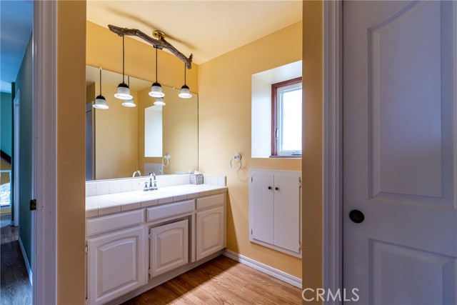 Upstairs master bathroom