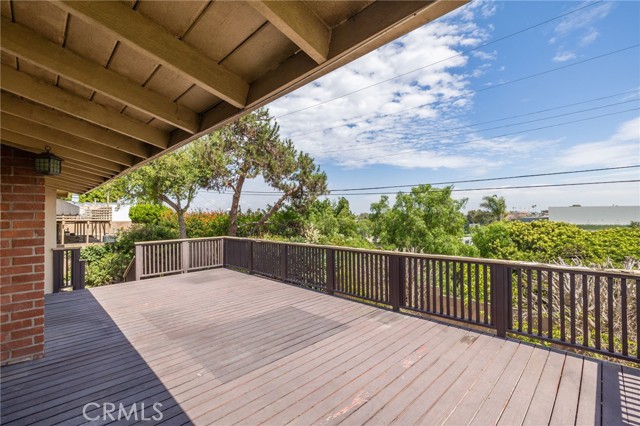 Backyard Deck facing NE