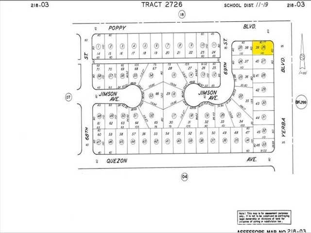 Detail Gallery Image 5 of 7 For 6940 Poppy Bld, California City,  CA 93505 - – Beds | – Baths