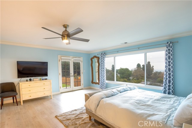 Primary bedroom with a City Light view