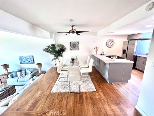 Entertain friends and family in this open concept living spaces