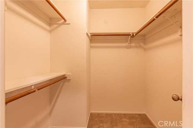 Main bedroom walk-in closet