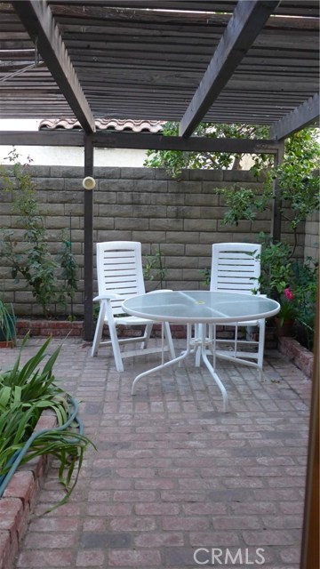 Patio for entertaining