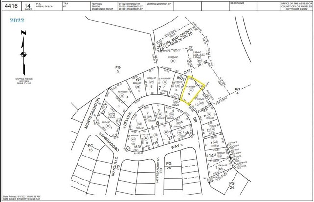 Detail Gallery Image 6 of 6 For 318 Bellino Dr, Pacific Palisades,  CA 90272 - – Beds | – Baths