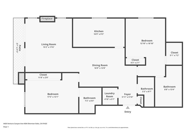 Detail Gallery Image 27 of 27 For 4426 Ventura Canyon Ave #204,  Sherman Oaks,  CA 91423 - 2 Beds | 2 Baths