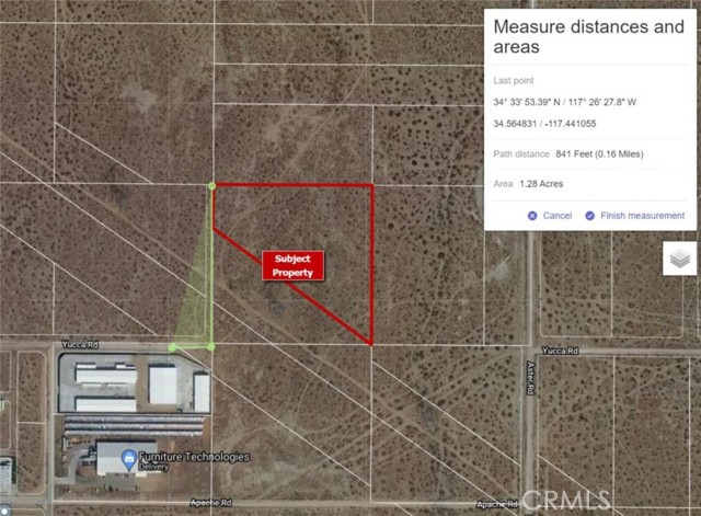 0 Yucca & Stevens Road, Adelanto, California 92301, ,Land,For Sale,0 Yucca & Stevens Road,CRTR21220509