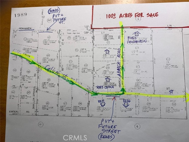 86 PENHAVEN & 86 WEST, Leona Valley, California 91350, ,Land,For Sale,86 PENHAVEN & 86 WEST,CRSR21180000