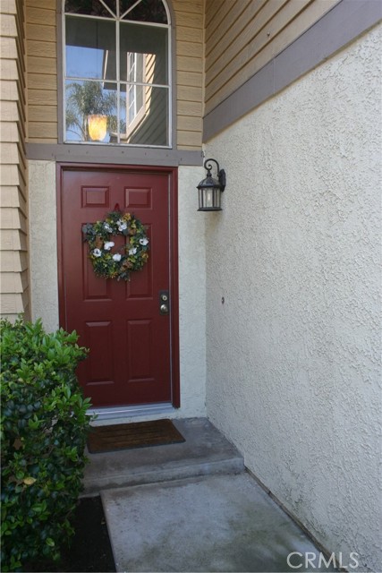 Front door to home