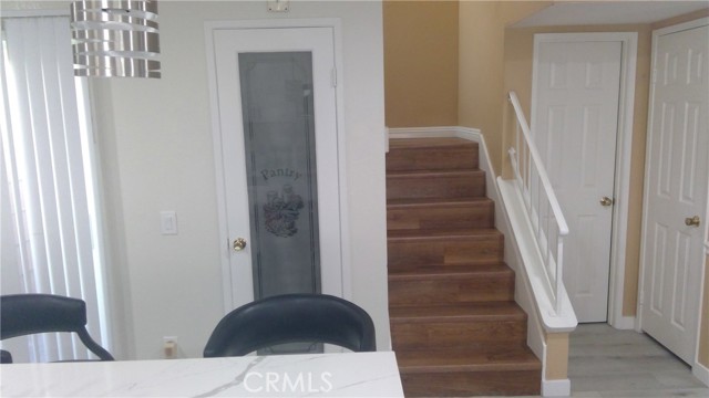 Pantry Stairs leading to Bedrooms