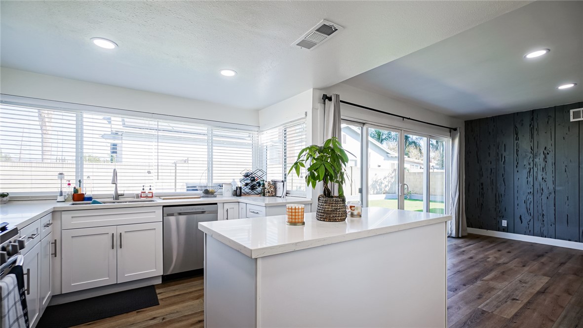 Newly remodeled kitchen