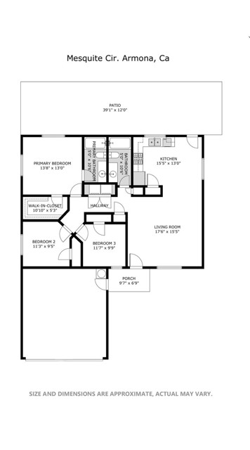 Detail Gallery Image 43 of 43 For 11154 Mesquite Cir, –,  CA 93202 - 3 Beds | 2 Baths