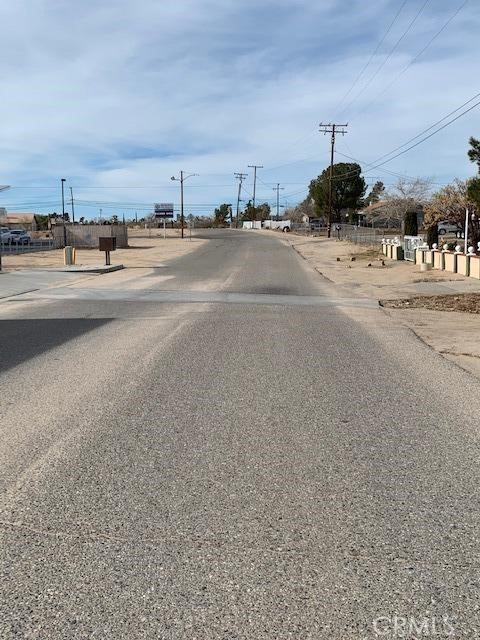 Down the street going West