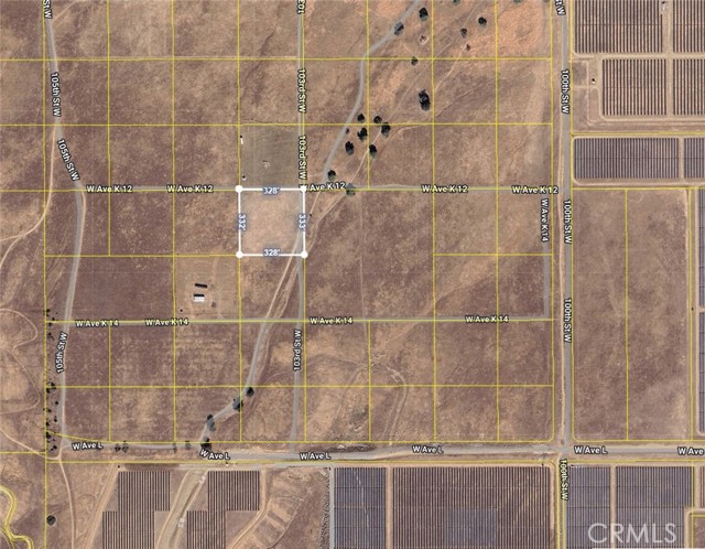 Detail Gallery Image 2 of 3 For 0 Corner of W Ave K12/103rd St W, Lancaster,  CA 93536 - – Beds | – Baths