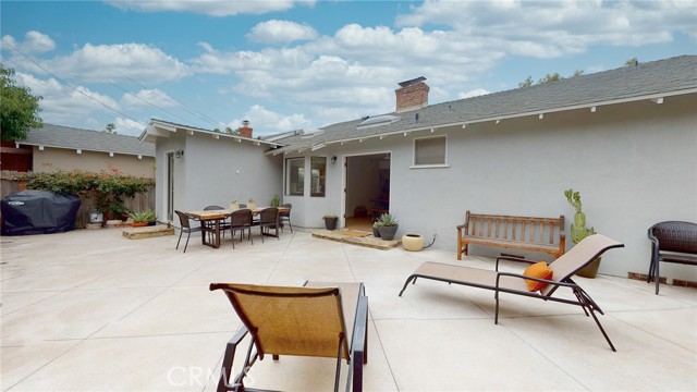 Nice Size Rear Patio