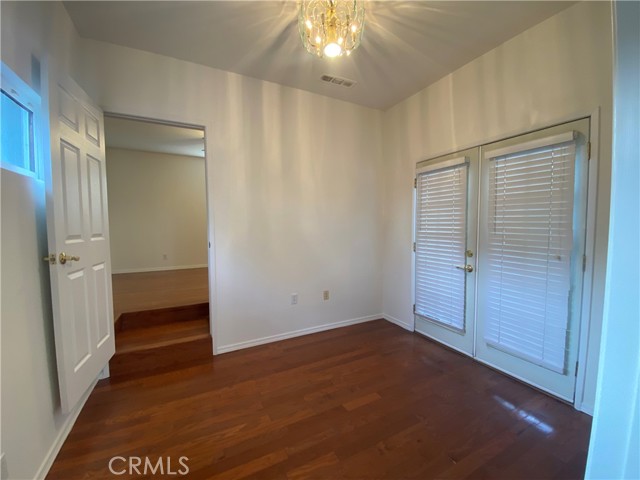 Entry/Den Area Double Door Exit Doors Leads to Southwest Bedroom