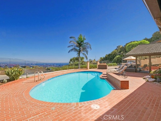 Pool Looking out to View