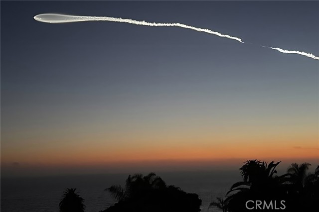 Rocket launch view
