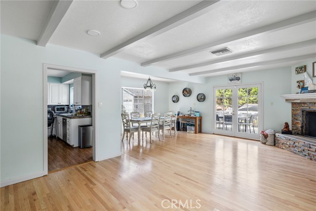 Bonus room and dining room