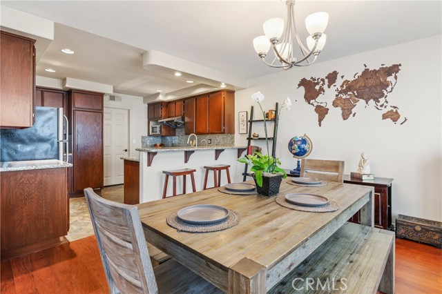 Dining Area and Kitchen