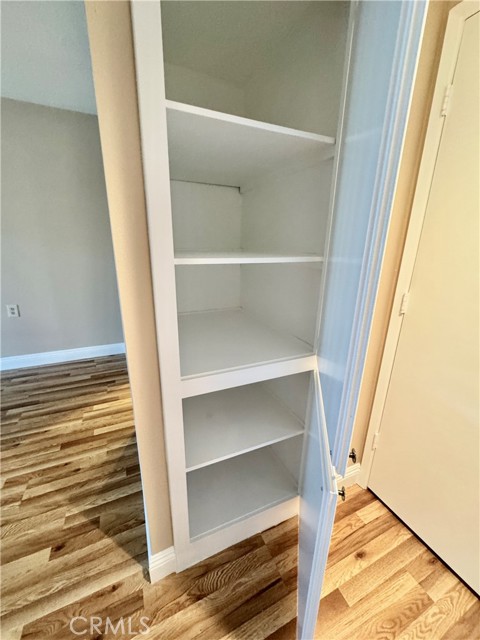 This unit has plenty of storage for all your linens and things.