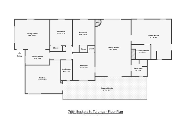 Detail Gallery Image 35 of 35 For 7664 Beckett St, Tujunga,  CA 91042 - 3 Beds | 2 Baths
