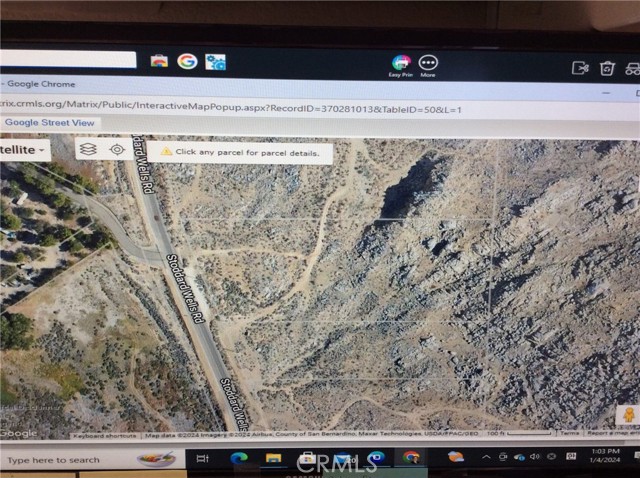 0 stoddard Wells Road, Apple Valley, California 92307, ,Land,For Sale,0 stoddard Wells Road,CRRS24006392