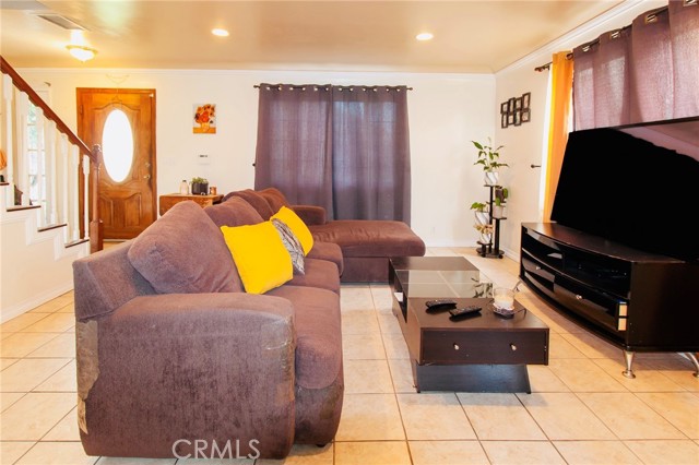 Living room other angle back house