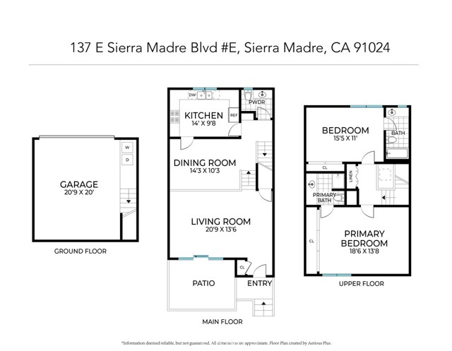 Detail Gallery Image 43 of 43 For 137 E Sierra Madre Bld #E,  Sierra Madre,  CA 91024 - 2 Beds | 3 Baths