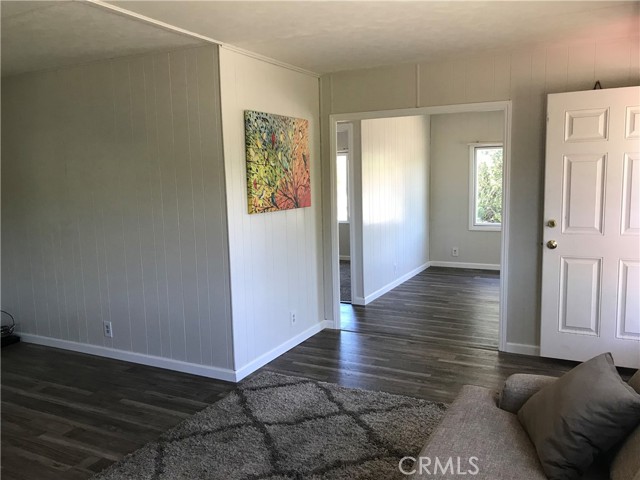 Living room is open to the bonus room