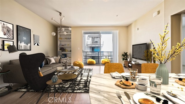 629 Traction Avenue 507 Los Angeles, California Welcome to the luxurious and spacious Mura condo in the heart of Downtown's Arts District. This fantastic unit features HIGH CEILINGS, a large living room, and a spacious bedroom. The living room leads to a balcony to some view of Downtown LA combined with the beautiful greenery and pool view of the courtyard. This unit comes with a rare separate storage unit and two assigned garage parking spaces. Amenities include 24/7 security guard, on-site management, fitness center, pool, jacuzzi, outdoor lounge with fireplace, and BBQ area. PRIME location- steps from the trendiest cafe, restaurants, bars, coffee spots, shops, and grocery in the city. Two blocks to the Metro Gold line and Little Tokyo.