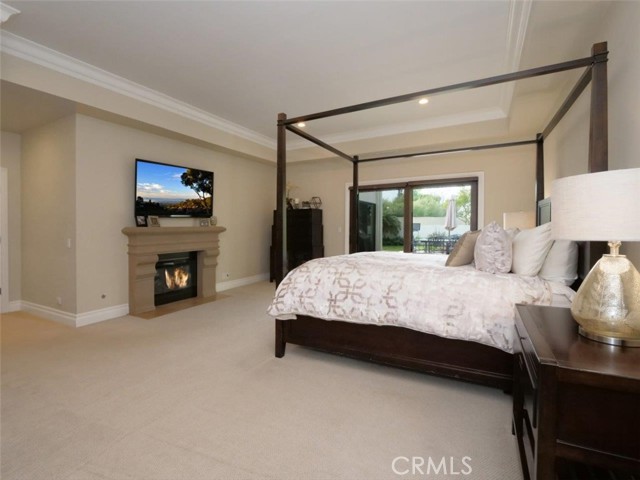 Primary Bedroom with Fireplace