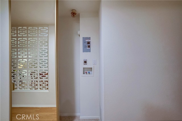 In unit Laundry Closet. In unit Laundry Closet.