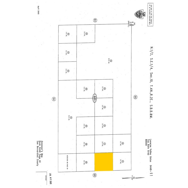 Detail Gallery Image 1 of 1 For 0 Near Looneyville Ln, Lucerne Valley,  CA 92356 - – Beds | – Baths