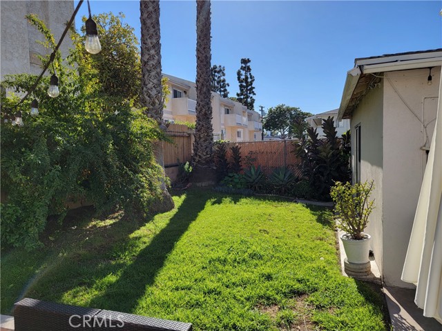 private rear grassy yard!