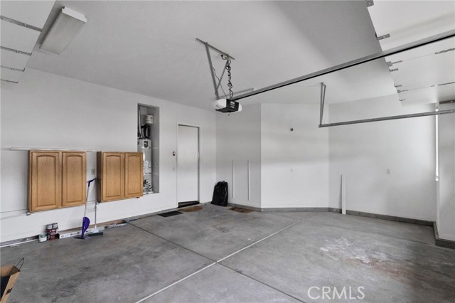 Garage with space on side for golf cart