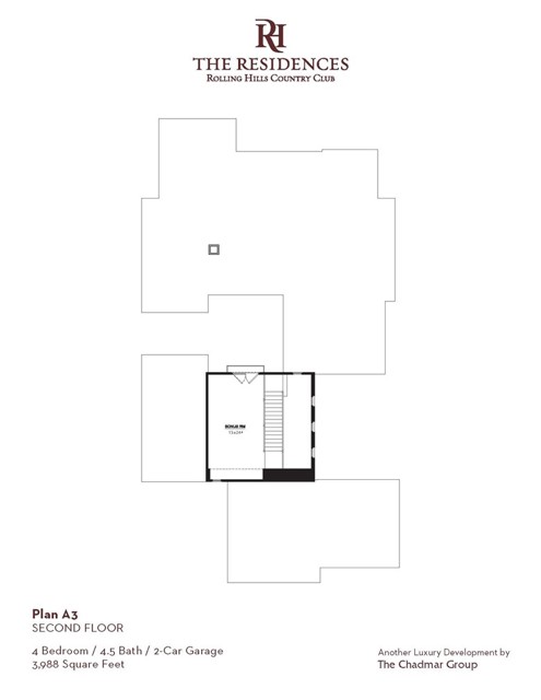 Bonus loft is the only upstairs area of this single story floorplan.