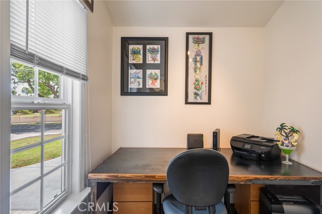 Useful Home Office Space near Front Entrance!