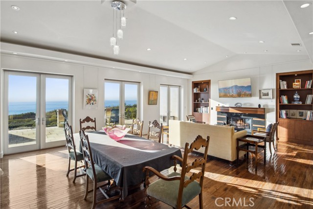 Entry Level Formal Living Room with Balconies